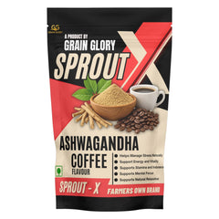 Ashwagandha Coffee Flavour Wellness Powder | Natural Stress Relief & Daily Energy